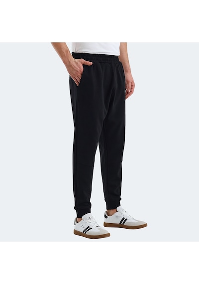 Slazenger VALERIE Erkek Cepli Siyah Eşofman Altı