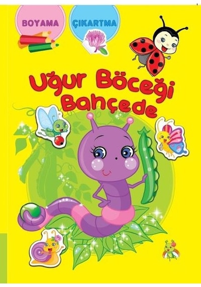 Uğur Böceği Bahçede Boyama Kitabı- Koloni Çocuk Yayınları