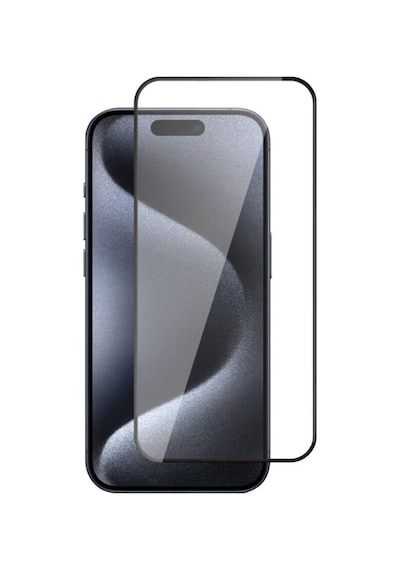 Apple Uyumlu iPhone 15 Pro Max 3d Rika Temperli Cam Ekran Koruyucu