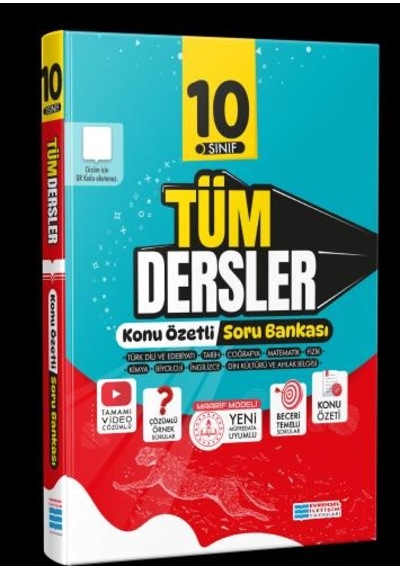 10.sınıf Tüm Dersler Konu Özetli Soru Bankası 2026