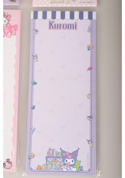 Dekomus İle Lisanslı Yeni Sezon Kuromı Ve Hello Kıtty 9x22 Cm Block Note 2'lisi Altın