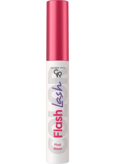 Golden Rose Suya Dayanıklı Hacim Veren Flash Lash Renkli Maskara 05 Pink Blaze