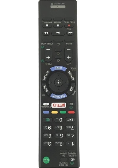 Anjiexun Sony Bravia Led Tv İçin Rmt-tx101d Uzaktan Kumanda Değişimi