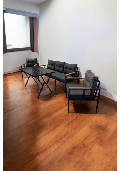 Pimango Pi Elize Bahçe Balkon Mobilyası Antrasit 3+1+1 Ve Perla M Antrasit Pimango Pi Elize Bahçe Balkon Mobilyası Antrasit 3+1+1 Ve Perla M Antrasit