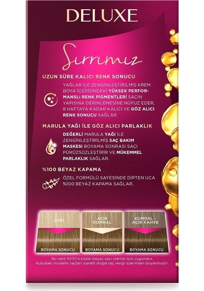 Palette Deluxe 7 - 0 Kumral X 2 Adet Saç Boyası