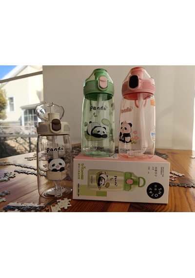 Shotay Child Çocuk Su Matarası Tritan Pembe 550ml
