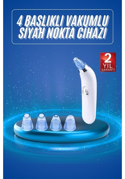 Vakumlu Siyah Nokta Ve Yüz Temizleme Cihazı 4 Başlıklı 95876991