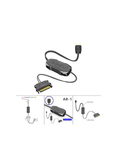 Suntek Argb Denetleyici Uzaktan Kumanda 5v Usb Anahtarı 5v Kasa