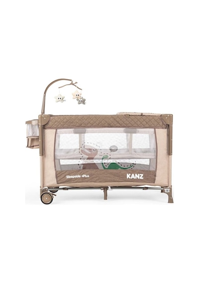 Kanz SleepSide +Plus Park Yatak Kahverengi