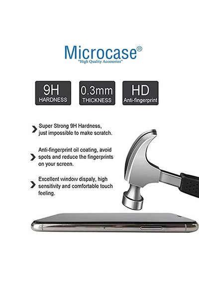 Microcase Huawei Mate 80 Tam Kaplayan Çerçeveli Tempered Ekran Koruyucu -al3276