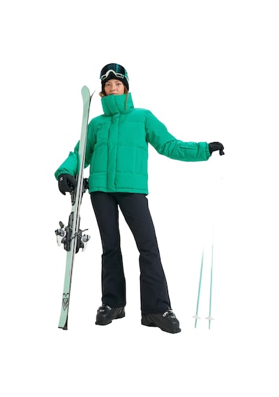Roxy Roxy Snow Winter Rebel Jk Kadın Yeşil Snowboard Ceketi Gnw0 Yeşil