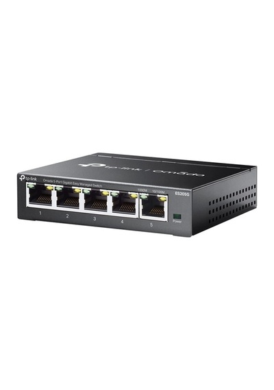 Tp-lınk Omada Es205g 5 Port Gıgabıt Yonetilebilir Metal Kasa Swıtch
