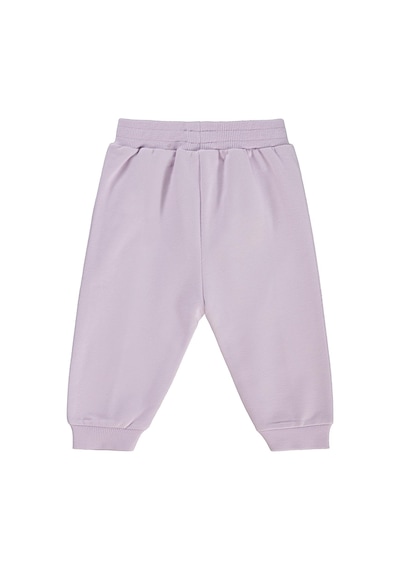 Civil Baby Civil Basic Kalp Etiketli 6-18 Ay Eşofman Altı - Lila