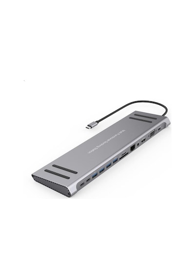 Apera GN-79 Laptop Dock İstasyonu 14 in 1 Usb 3.0 Type-C Adaptör