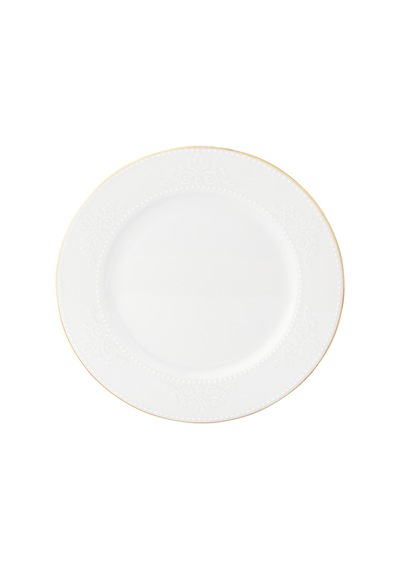 Madame Coco Odette 6 Kişilik 28 Parça Yemek Takımı - Beyaz/gold 8684427195048 Çok Renkli