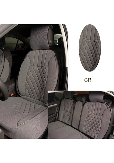 Elegance 5'Li Set Minder Gri / Klmny549