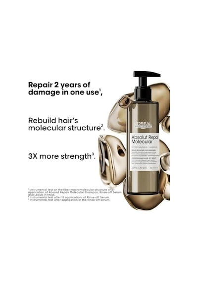 Professionnel Paris Serie Expert Absolut Repair Molecular Tüm Yıpranmış Saçlar Için Durulanan Serum 250ml