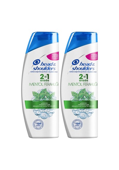 Head & Shoulders Mentollü Ferahlığı Şampuan 2 x 400 ML