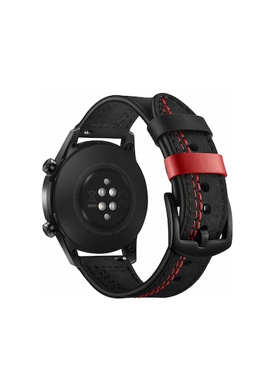 Gear S3 22mm Uyumlu Krd-19 Deri Zore Kordon-yeşil