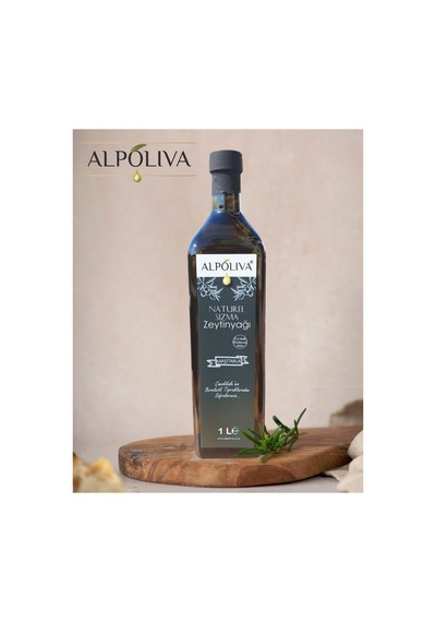 Naturel Sızma Zeytinyağı 1 Litre Karşıtarla Bahçemizden Alpoliva