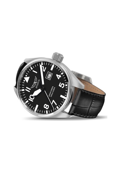 Airacobra V.1.22.0.148.4 Takvimli Siyah Deri Kordon 42 Mm Erkek Kol Saati 10 Atm Su Geçirmez Siyah - 860439461 Metalik Airacobra V.1.22.0.148.4 Takvimli Siyah Deri Kordon 42 Mm Erkek Kol Saati 10 Atm Su Geçirmez Siyah - 860439461 Metalik