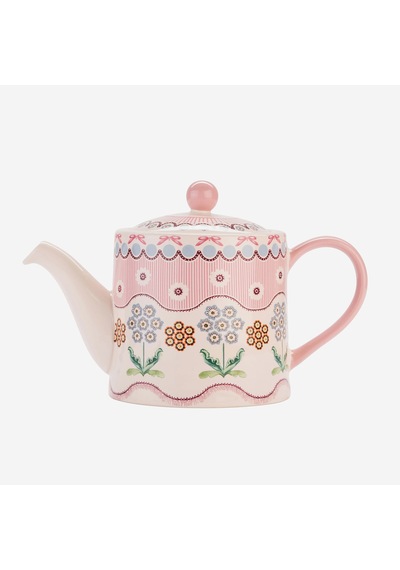 Pembe Stoneware Demlik 1000 Ml