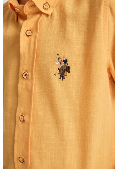U.S. Polo Assn. U.s. Polo Assn. Erkek Çocuk Gömlek Kısa Kollu 50320261-vr244 Mango