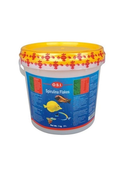 Osi Spirulina Flake %42 Spirulina 100gr Açık