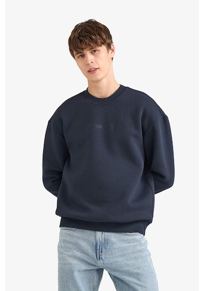 Defacto Boxy Fit Bisiklet Yaka İçi Yumuşak Tüylü Baskılı Sweatshirt X8282az25aunv64 Lacivert Defacto Boxy Fit Bisiklet Yaka İçi Yumuşak Tüylü Baskılı Sweatshirt X8282az25aunv64 Lacivert
