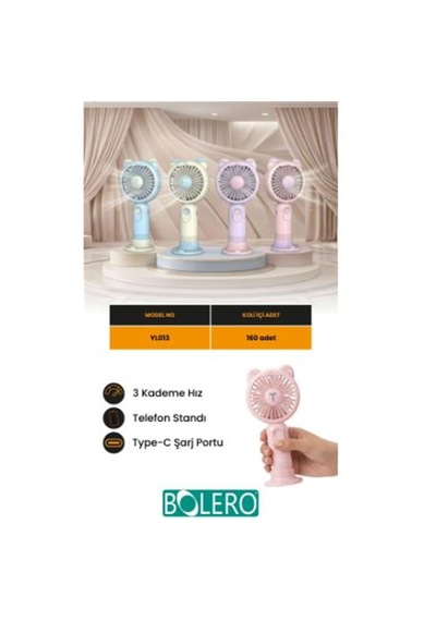 Bolero Mini Fan Yl013 Sp6389 Renkli