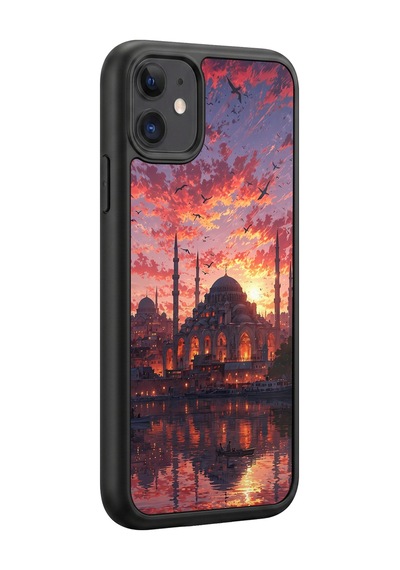 İphone 11 Uyumlu Kubbe Desenli Kamera Korumalı Darbelere Dayanıklı Kılıf 1256-kubbe-iphone11