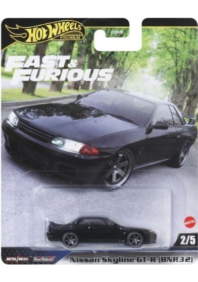 Hot Wheels Fast-furious Premium Arabalar Hnw46 Jbl97 Nissan Skyline Gt-r Bnr32