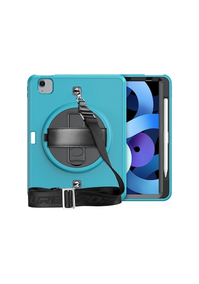 Apple İpad Pro 11 2020 Kılıf Strap-c Otterbox Tablet Kapak - Mavi Arka Kapak
