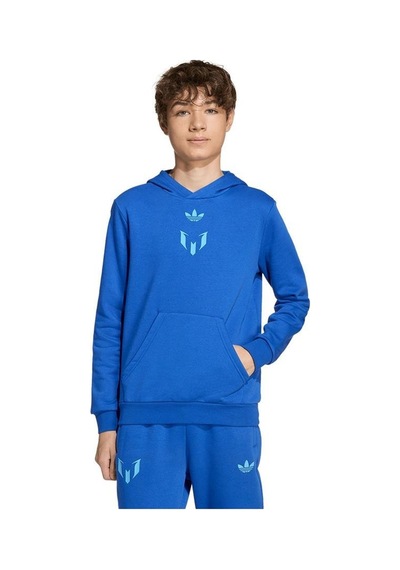 Adidas Çocuk Mavi Sweatshirt Messı Hoodıe Y Jy9542 Mavi