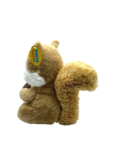 35 Cm Peluş Oyuncak Sincap Çok Renkli