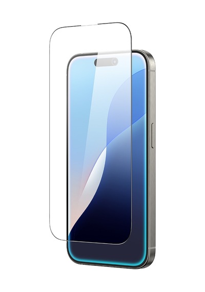 Apple Uyumlu   iPhone 16 Pro Max Amazingthing Radix Parmak İzi Bırakmayan Temperli Cam Ekran Koruyucu Şeffaf