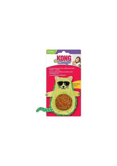 Kong Wrangler Catnipli Avokado Kedi Oyuncağı