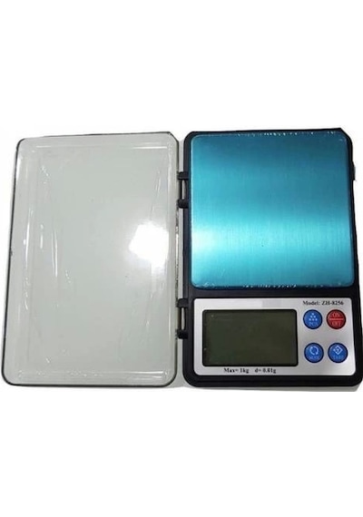 Diamond Dijital Göstergeli Lcd Ekran Hassas Terazi Zh-8256 1 Kg-0.01 Lisinya