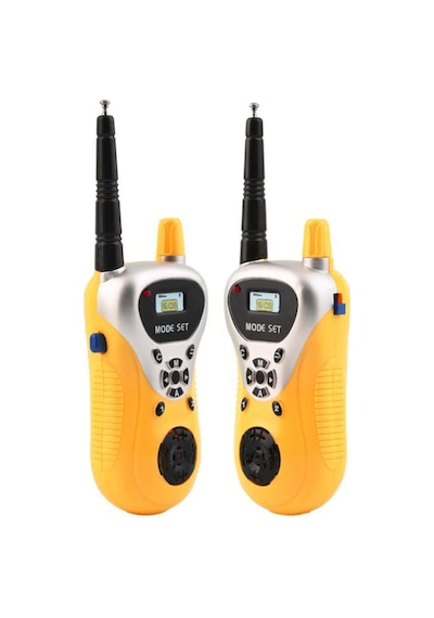 Walkie Talkie Pilli Yüksek Çekim Mesafeli Oyuncak Çocuk Telsizi