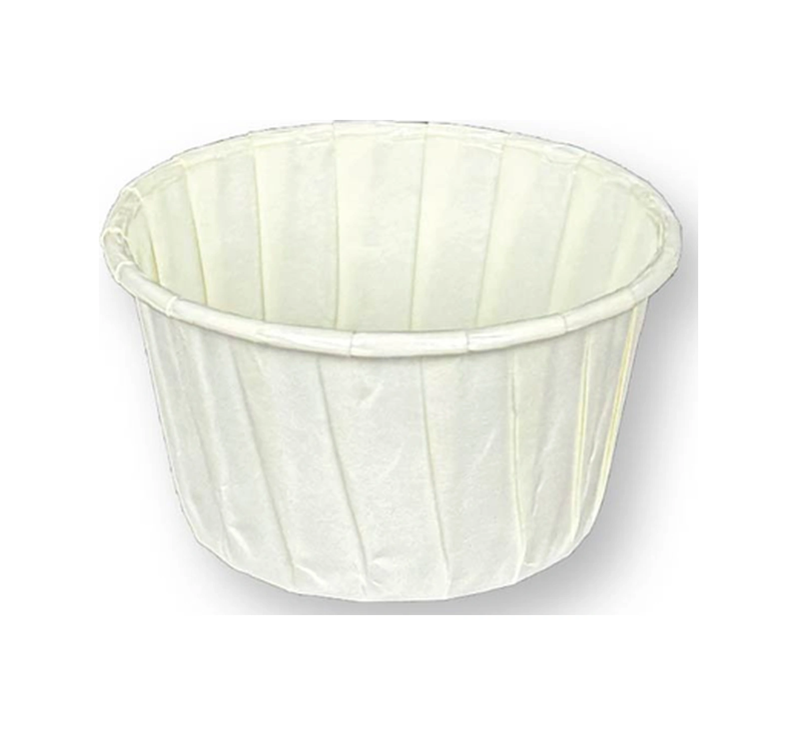 100 Adet Kağıt Muffin Cup Cake Kek Kalıbı Beyaz