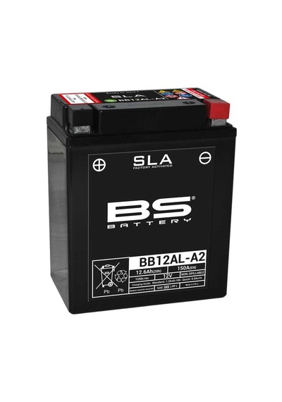 Bs Battery Bb12al-a2 Sla Motosiklet Aküsü Sla Tipi