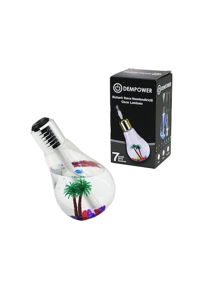 Dp-25 Dekoratif Nemlendiricili 7 Renk Buharlı Gece Lambası 2w Diğer