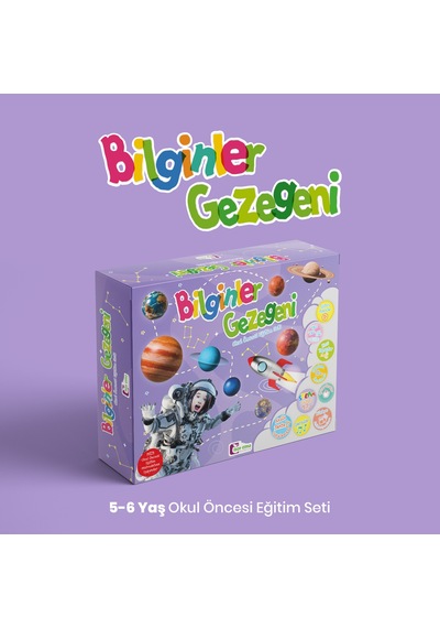 Okul Öncesi 5-6 Yaş Bilginler Gezegeni Eğitim Seti