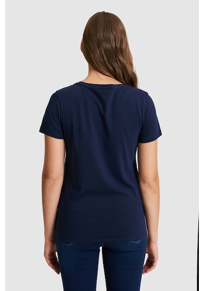 U.s. Polo Assn. Kadın Lacivert Tişört Basic 50323450-vr033 U.s. Polo Assn. Kadın Lacivert Tişört Basic 50323450-vr033