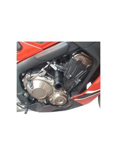 GP Kompozit Honda CBR650F 2014-2018 Uyumlu Motor Koruma Takozu Siyah