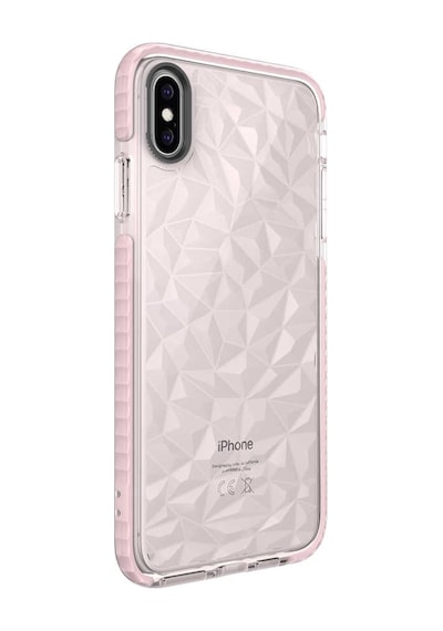 Apple Uyumlu iPhone Xs Max 6.5 Kılıf Buzz Köşeleri Airbagli Prizmatik Tasarım