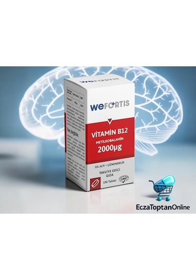 Wefortis B12 Methylcobalamin 100 Çiğneme Tablet
