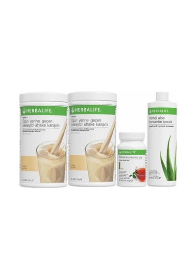 Herbalife Aylık Set 2 Shake +aloevera+klasik Çay Kilo Aşağı