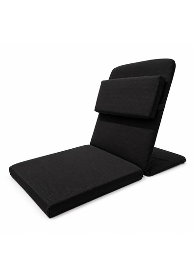 Meditasyon Sandalyesi İlave Yastıklı Backjack Xl Yoga, Nefes, Meditasyon Sandalyesi Duck Kumaş Siyah