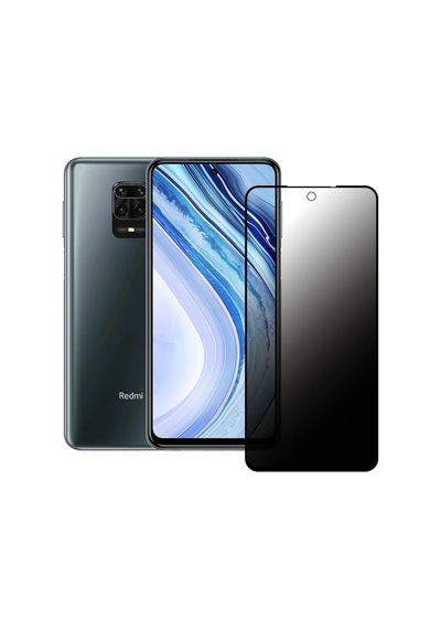 Xiaomi Redmi Note 9 Pro- Uyumlu Privacy Hayalet -temperli Cam Ekran Koruyucu - Anti Static Esd Hd